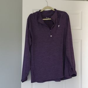 Old Navy women's active, long sleeved3/4 zip shirt